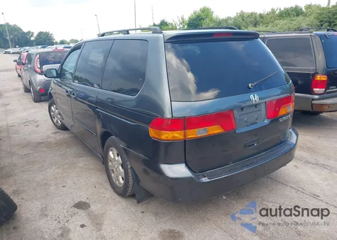 2004 Honda Odyssey Ex-L из США, поврежденный, VIN 5FNRL189X4B045459